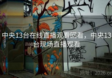 中央13台在线直播观看回看，中央13台现场直播观看