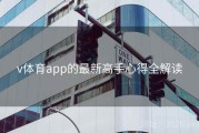 v体育app的最新高手心得全解读