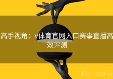 高手视角：v体育官网入口赛事直播高效评测