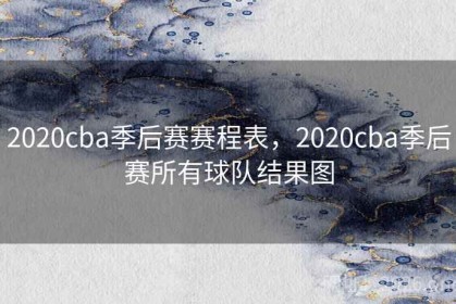 2020cba季后赛赛程表，2020cba季后赛所有球队结果图