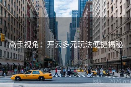 高手视角：开云多元玩法便捷揭秘
