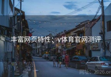 丰富网页特性：v体育官网测评