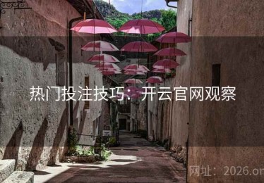 热门投注技巧：开云官网观察