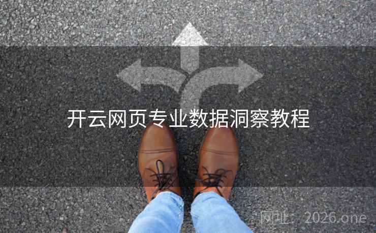 开云网页专业数据洞察教程 开云网页专业数据洞察教程