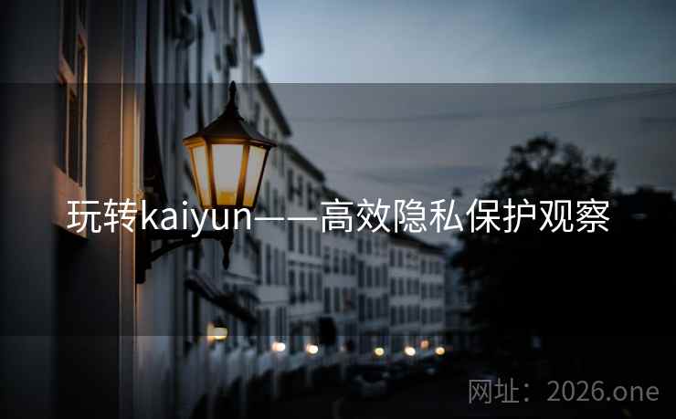 玩转kaiyun——高效隐私保护观察 玩转kaiyun——高效隐私保护观察