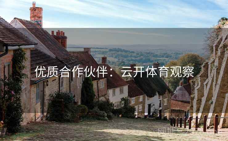 优质合作伙伴:云开体育观察 优质合作伙伴:云开体育观察