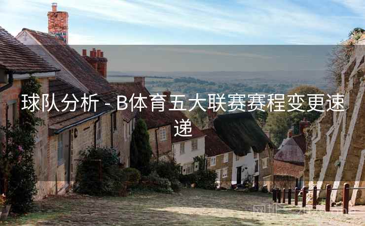 球队分析 - B体育五大联赛赛程变更速递 球队分析 - B体育五大联赛赛程变更速递